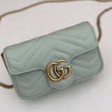 Faux Gucci Matelassé Shoulder GG Marmont Replica Top Bag