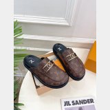 Upper Case Flat Open Back 1A884I Loafer Replica Louis Vuitton Shoes