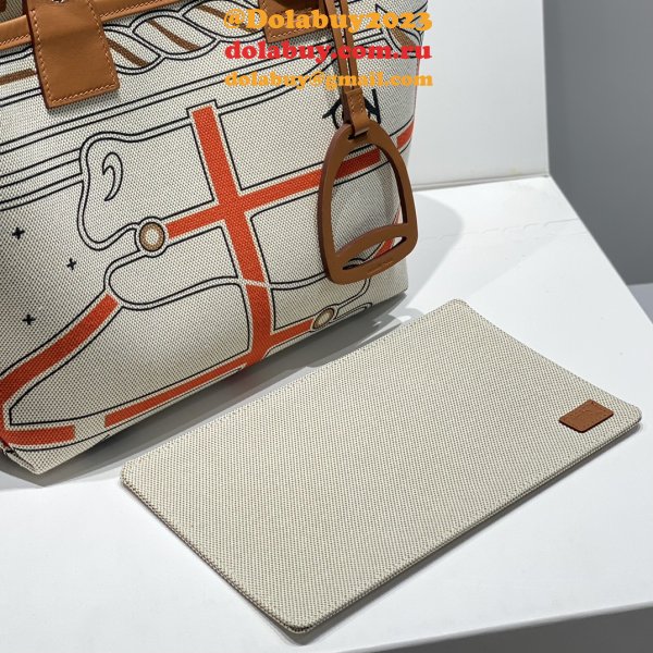 7 Star Designer Hermes 28 Steeple Tote