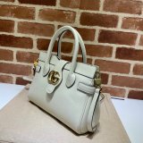 Best Replica Gucci 658450 Small top handle bag with Double G