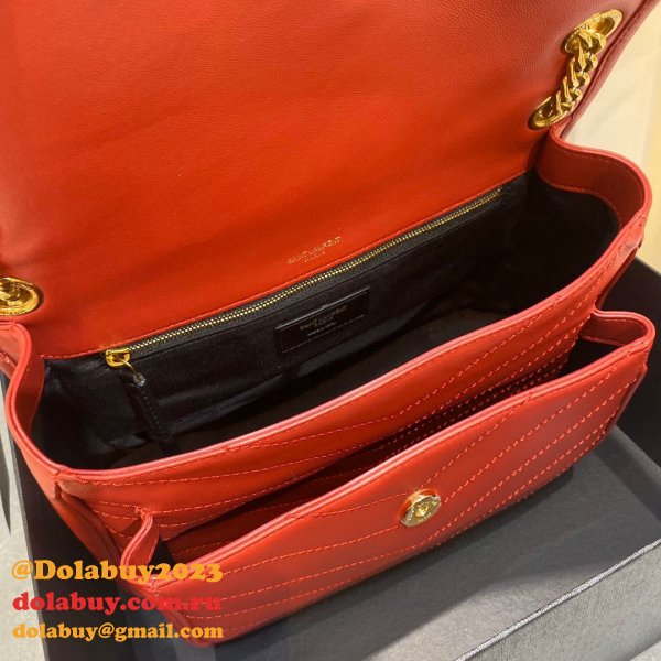 Top YSL Saint Laurent 28CM leather bags