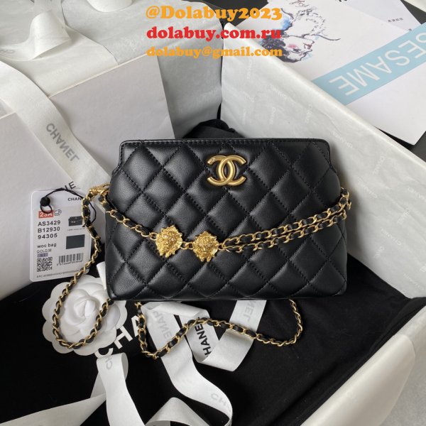 Inspired Crossbody Formal Quilted Chain Knot AP3429 Bag