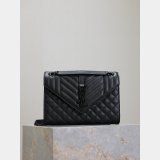 Top Quality Yves Saint Laurent Caviar Leather Envelope Bag