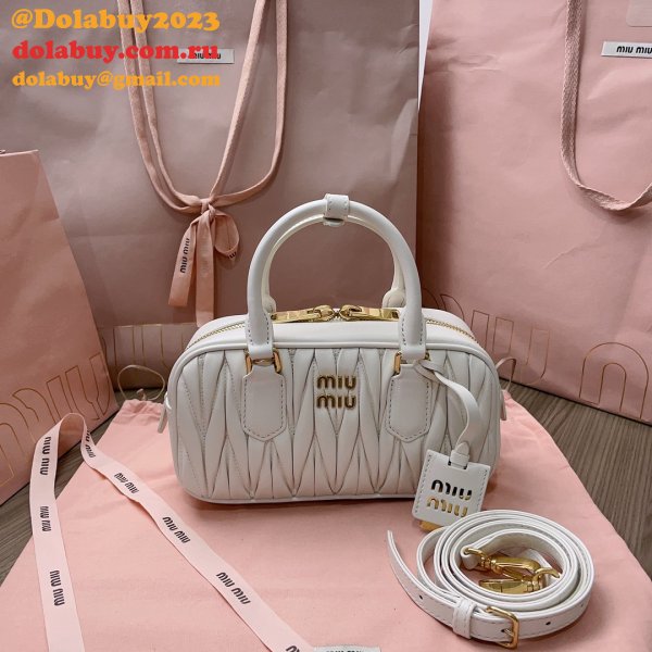 Shopping Top Grade 5BB142 Matelasse Replica Miu Miu Online Fake Bag