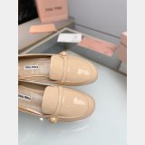 Duplicate Miu Miu Best Replica Ballet Flat Wholesale Shoes