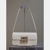 7 Star Miss Dior Graffiti patent leather shoulder bag