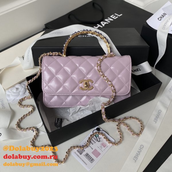 Designer Replicas AP3803 Clutches Shiny Perfect Chain Bag