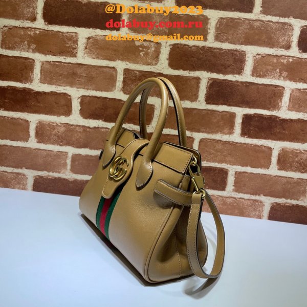 Best Replica Gucci 658450 Small top handle bag with Double G