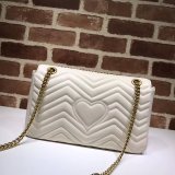 WHOLESALE GUCCI REPLICAS BEST 447633 LEATHER GG MARMONT