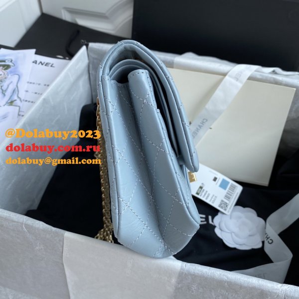 High Quality CC 2.55 Top original Flap Reissue Blue Bag