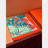 Top Quality Hermes Double-sided Printed Silk Square Scarf