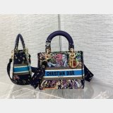 Christian Dior AAA+ Replica Canvas Lady 24CM Tote Bag