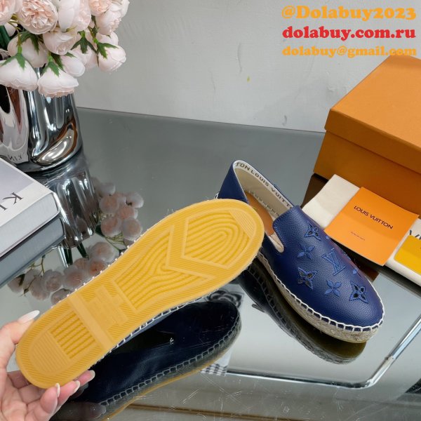 Inspired LOUIS VUITTON S FASHION ESPADRILLES men shoes