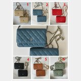 CLASSICAL Knockoff CC WOC SMALL CAVIAR LEATHER CHAIN BAG