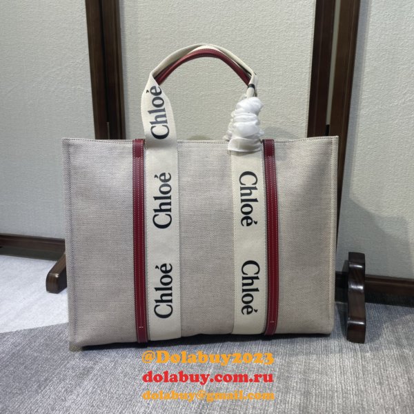 First Class Designer Best Chloe Woody Fashion Tote Bag 45CM