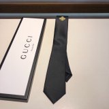 Gucci Men's Blue Double G And Hearts Silk Tie