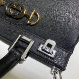 High Quality Leather Gucci 569712 Zumi Small Top Handle Replica Bag