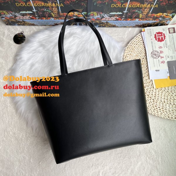 Luxury Replica Dolce & Gabbana Shopping DG Logo Tote 6650 Store Bag