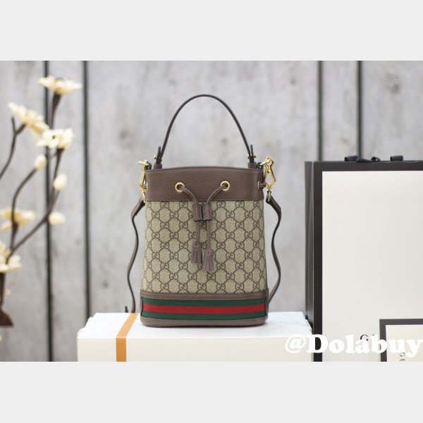 Gucci Replicas 550621 Ophidia small GG bucket bag