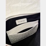 Wholesale Balenciaga 2022 21CM Crocodile Cheap Fake Le Cagole Purses Best Quality