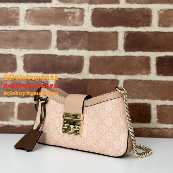 Padlock Fashion Gucci Duplicate Shoulder 811705 Bag