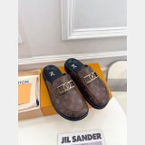 Upper Case Flat Open Back 1A884I Loafer Replica Louis Vuitton Shoes