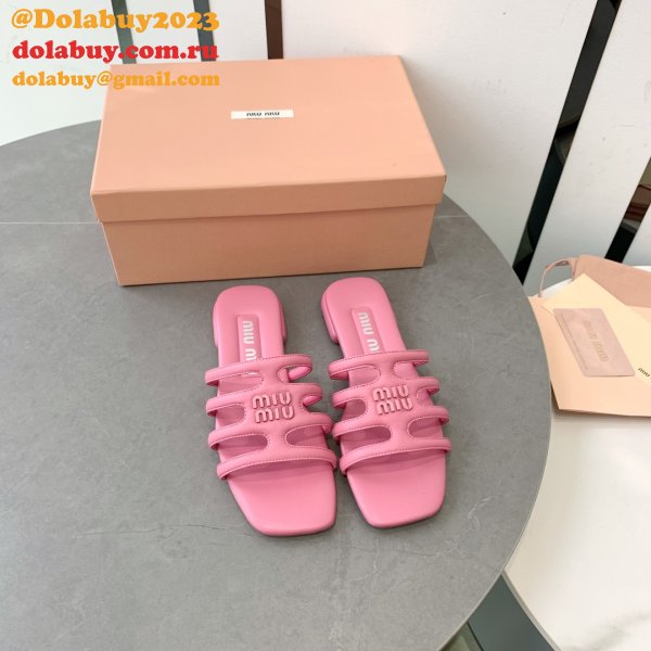 Wholesale MiuMiu Octopus Sandals Top Quality Shoes