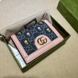 Gucci 523155 AAA Replica GG Supreme Ophidia Card Case Wallet