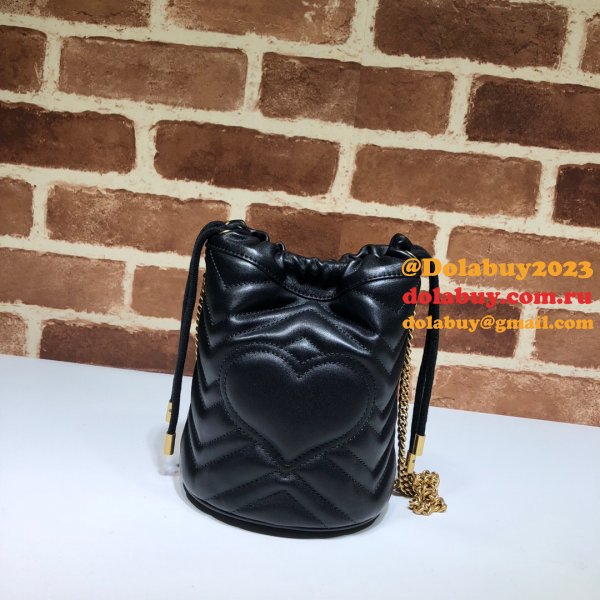 Gucci Replica 7 Star GG Marmont mini bucket 575163 bag