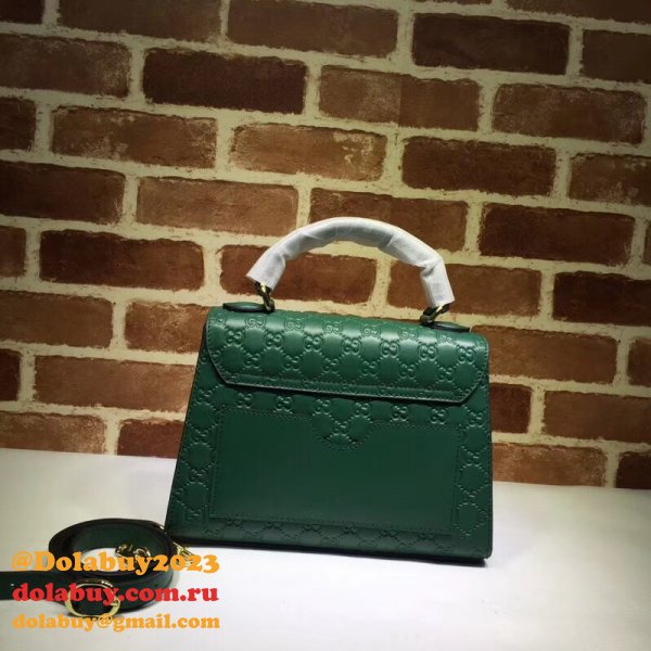 Replica Gucci Best GG Supreme Padlock Small Top Handle 453188 Bag