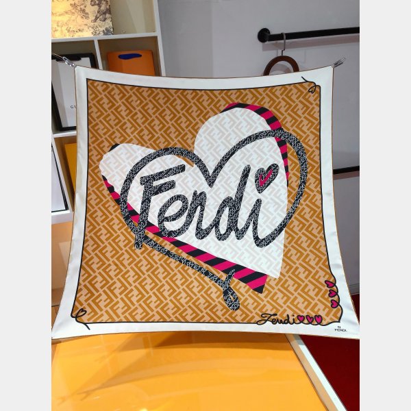 Top Quality fendi Silk twill