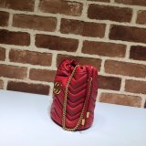 Gucci Replica 7 Star GG Marmont mini bucket 575163 bag