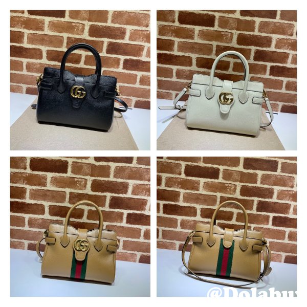 Best Replica Gucci 658450 Small top handle bag with Double G