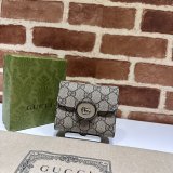 Perfect Petite GG Compact Wallet 760197 Gucci Replica 7 Star Bag