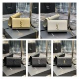 YSL Top Quality 364021 Original Caviar Leather Shoulder Fake Bag