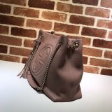 7 Star Gucci Replica Soho leather shoulder 308982 bag