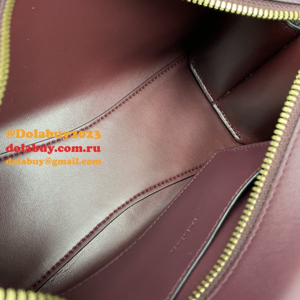 Replica balenciaga cuag plain weave wine red