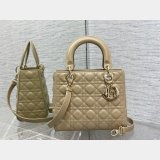 Wholesale DIOR lady 17/20/24CM calf togo leather bag