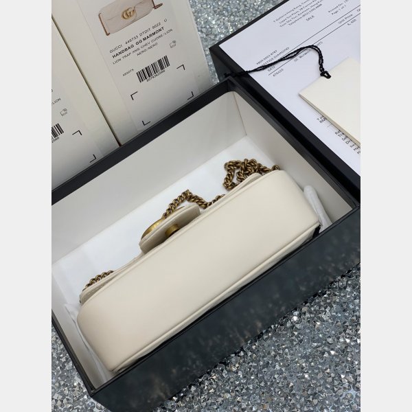 Gucci Wholesale GG Marmont Mini chain shoulder 476433 bag