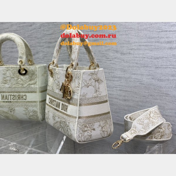 High Quality Best Lady Dior 24cm Replica Handbags