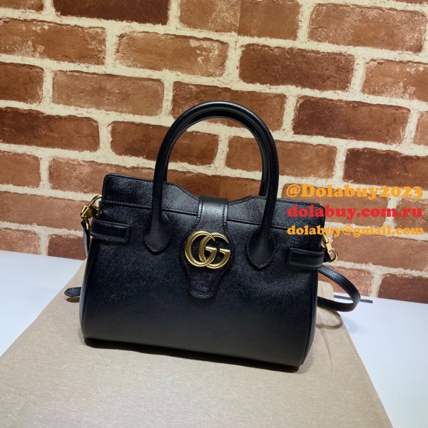 Best Replica Gucci 658450 Small top handle bag with Double G