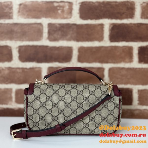 Designer Gucci Horsebit Duplicate Shoulder 815206 7 Star Bag