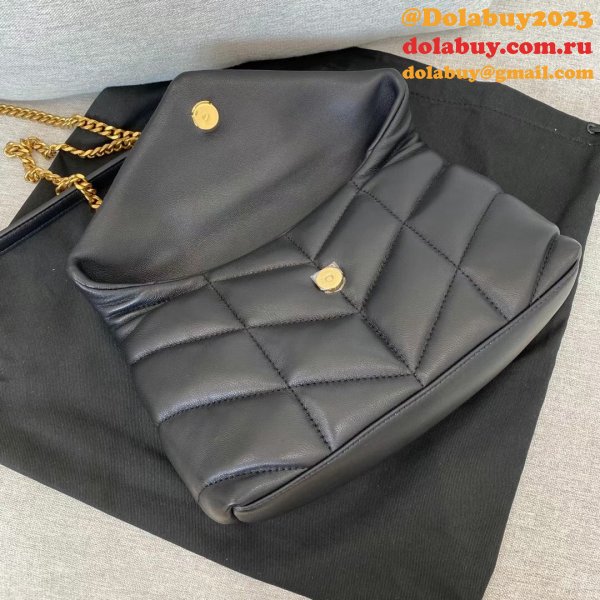 Top Quality best YSL LOULOU PUFFER HANDBAG 23cm