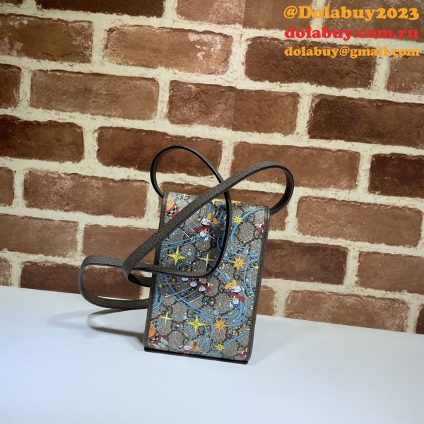 Disney x Top Quality 647927 Gucci Donald Duck mini bag