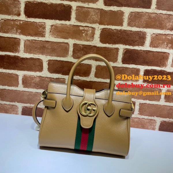 Best Replica Gucci 658450 Small top handle bag with Double G