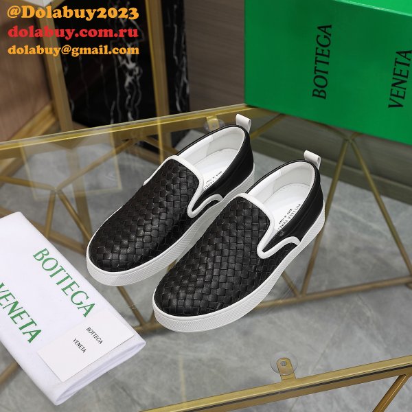 Bottega Veneta Knockoff Flats Intrecciato Nappa Slip On Sneakers Shoes