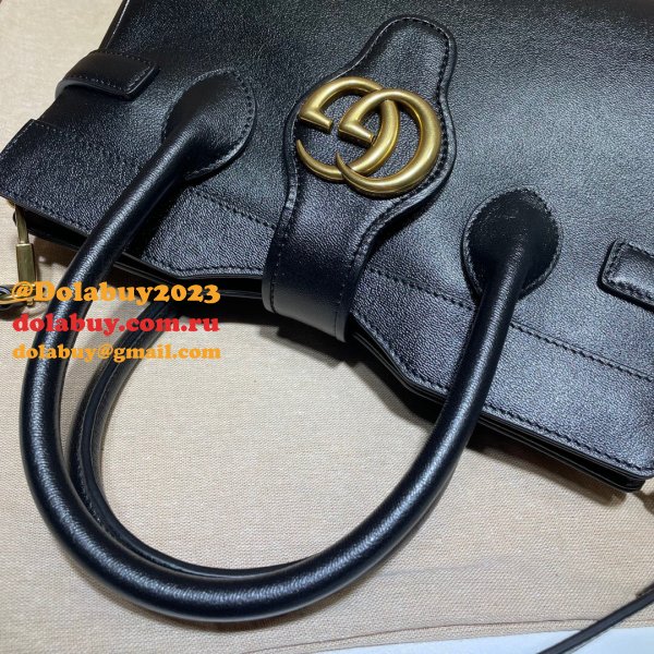 Best Replica Gucci 658450 Small top handle bag with Double G