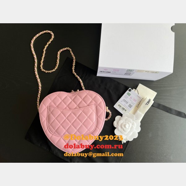 Perfect Replica Heart Bag AS3191 Lambskin Fake Designer Bags