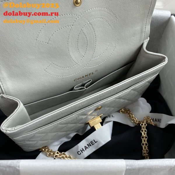 Best CC 2.55 Top original Flap Reissue Milky white Bag