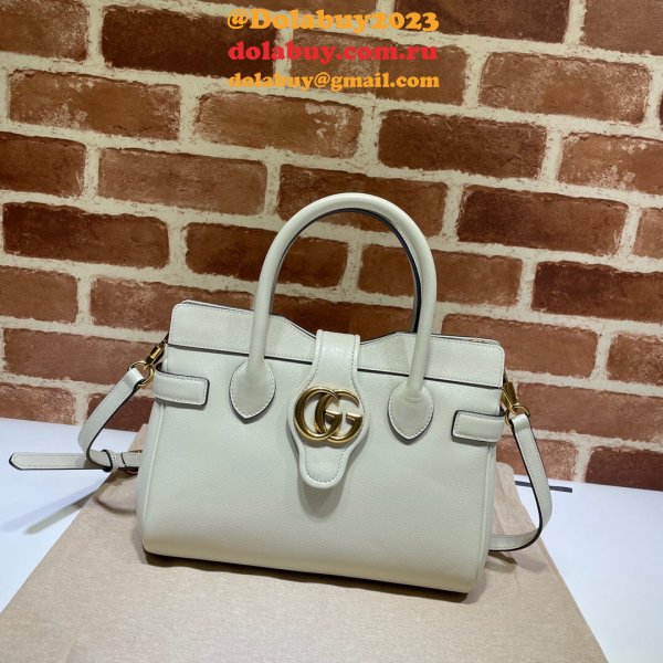 Best Replica Gucci 658450 Small top handle bag with Double G